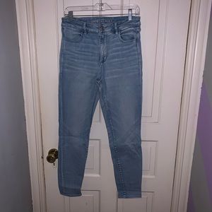 High Rise American Eagle Jeggings (Size 14)